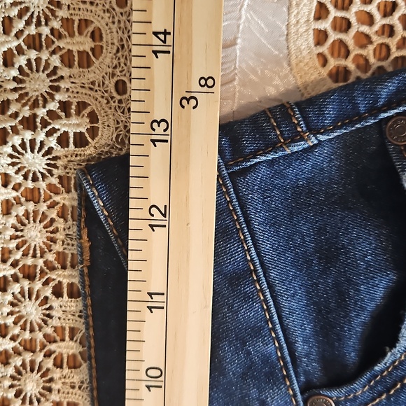 Est. 1946 Denim Boho Western Floral Embroidered Jeans - Picture 11 of 14